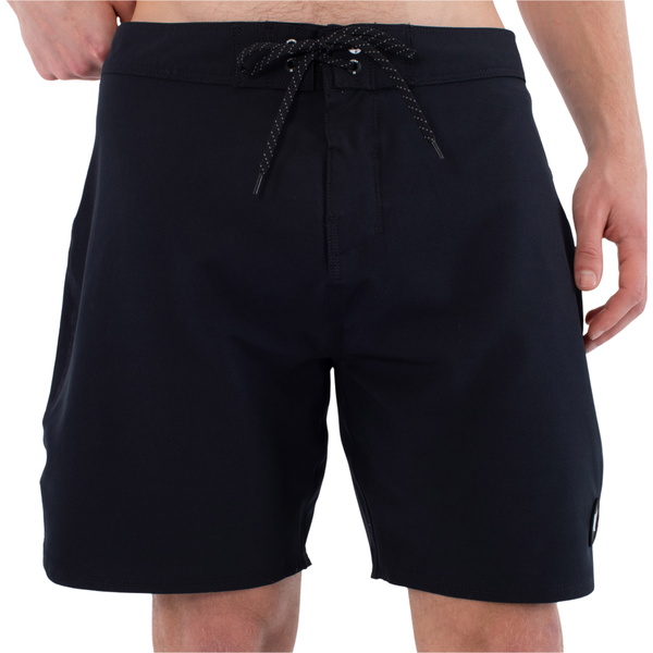 2026 Hurley Mens Phantom O&O Solid 18' Boardshorts MBEU00001 - Black